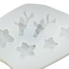 6 Cavities Flower Silicone Molds Heat Resistant Silicone Candle Mould for Resin Casting Making Candle Soap Chocolate