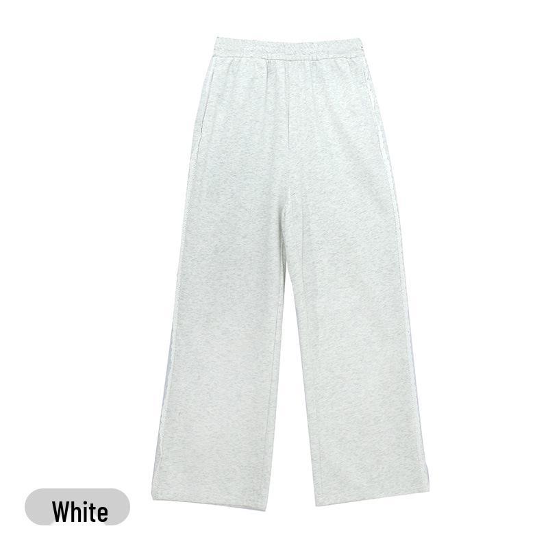 

Кружевные брюки для беременных с высокой талией, легкие, осенне-зимние XXL серый/белый