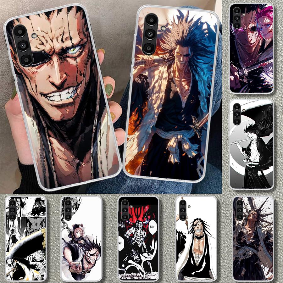 Zaraki Kenpachi Bleach Phone Case Cover for Samsung Galaxy A17 A16 A26 A36 A56 A57 A37 A15 A25 A35 A55 A14 A24 A34 A54 A13 A23 A