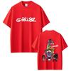 Rock Band Gorillaz Graphic Tshirts Men Women Vintage Fashion Casual Streetwear Unisex High Quality Soft Cotton T Shirts Tops
