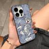 Cartoon T-Toms And J-Jerrys For IPhone 17 16 15 14 13 12 11 Pro Max Plus Pro Clear Phone Cover Non-Slip Shell