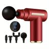 1pc Massage Gun Deep Tissue Muscle Handheld Percussion Massager For Body Back And Neck Pain Ultra Compact Powered By High Torque Fathers Gift For Dad