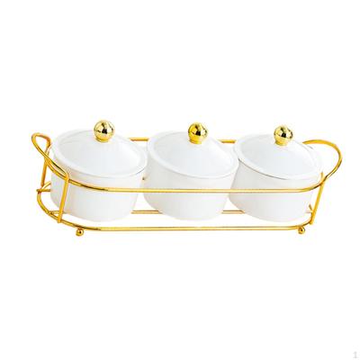 Divided Dried Fruit Plate Nuts Dish with Lid Serving Platter for Living Room