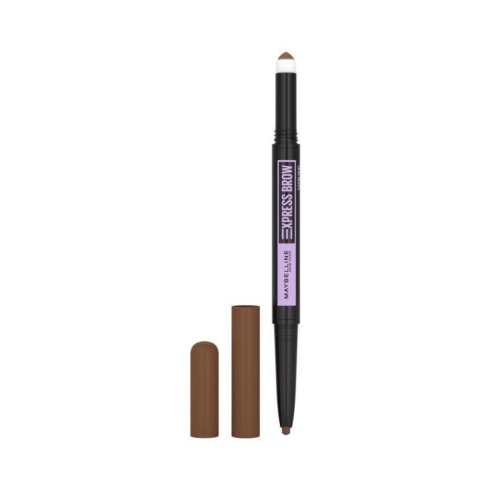 

Двусторонний карандаш для бровей Maybelline New York Express Brow Satin Duo, оттенок 02, средний тон