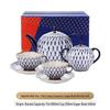 Lomonosov Imperial Cobalt Net Coffee Set
