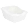 Bac à litière TRIXIE Cleany Cat - Rebord - 45 × 29 × 54 cm - Blanc