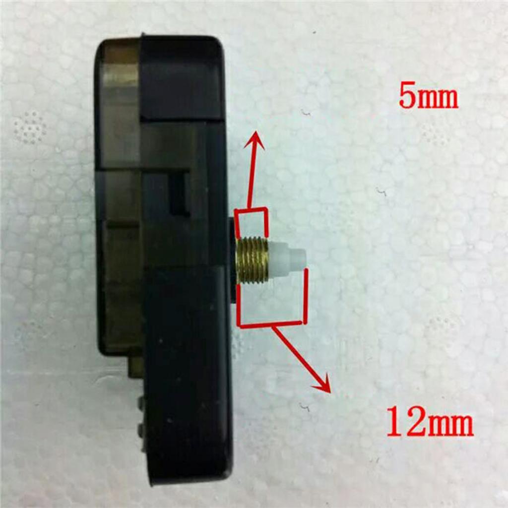 Clock Movement Mechanism Replacement Accurate Silent Wall Clock Mechanism for Repair Crafts Jump Seconds