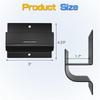 A84E-For Ladders Hooks(4Pcs) For Garage Wall- Wall-Mount Heavy-Duty Design Fits For Ladders, Wheelbarrow, Chair& Patio Furniture
