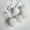 Cashmere Polyester Bayberry Ball Pendant – High Elasticity Handmade DIY Plush Hair Accessory