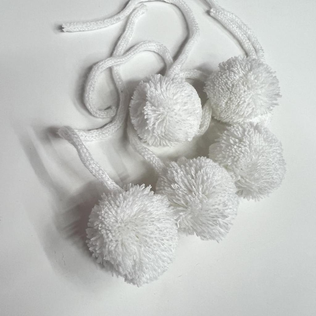 Cashmere Polyester Bayberry Ball Pendant – High Elasticity Handmade DIY Plush Hair Accessory