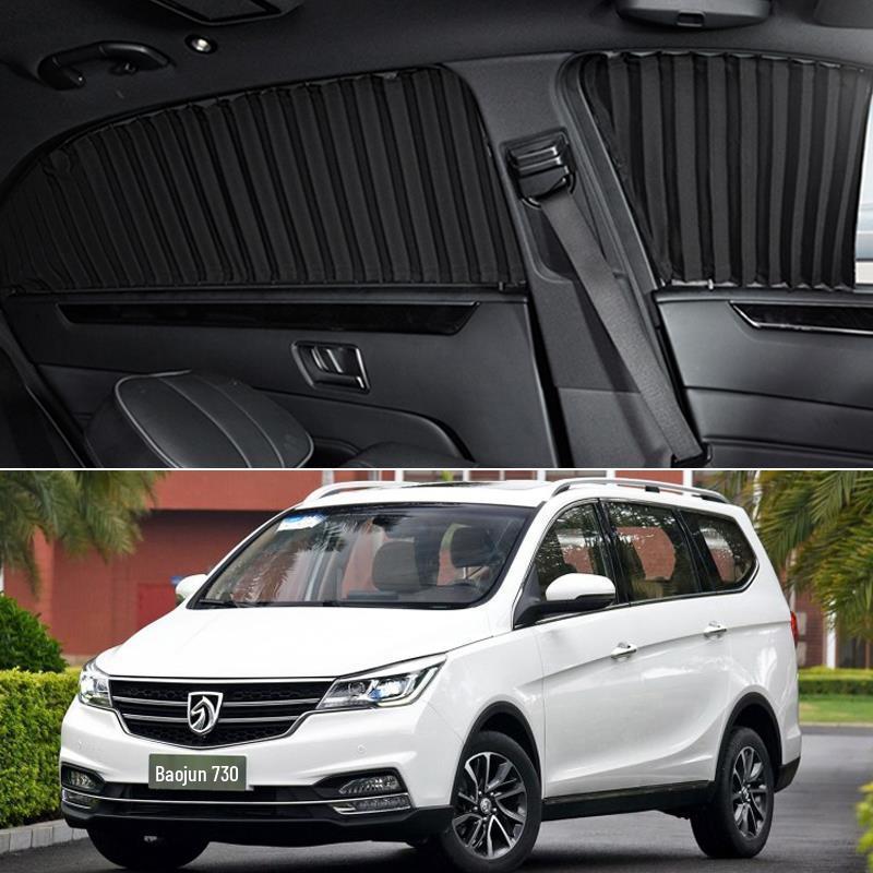 Baojun 730 Autovorhänge: Sonnenschutz, Wärmeisolierung, Sichtschutz, Automatisch einziehbar.
