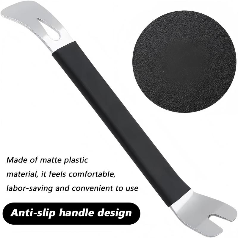 1PC Car Interior Clip Panel Trim Stainless Steel Pry Plate Buckle Driver for Car Modification Removal of Audio Navigation Center