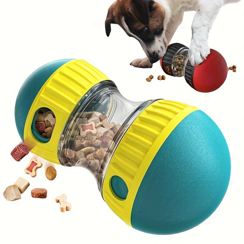 Brinquedo Interativo Grande para Cães - Bola Rolante Dispensadora de Petiscos e Comida de Alimentação Lenta, Material Plástico Durável, Previne Hábitos Destrutivos e Estimula a Mente do Animal