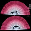 Peacock Dance Fan - Colorful Gradient for Performances