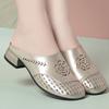 Women's Fashion Closed-Toe Slippers, Breathable, Stylish, Simple, Versatile, Soft and Comfortable Sandals