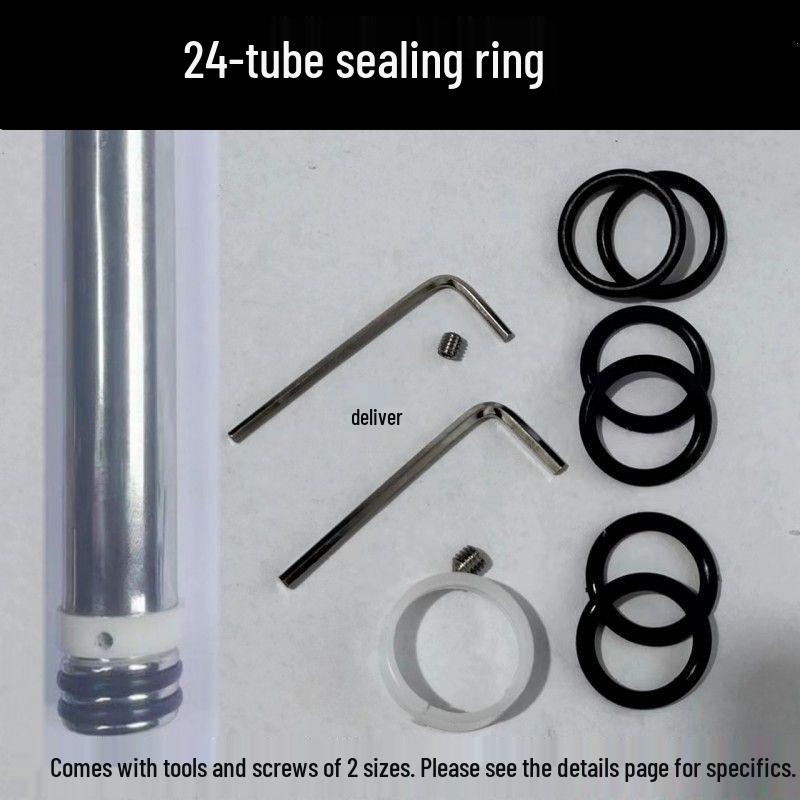 

24-Piece Faucet Repair Kit: Large Bend Pipe & O-Ring Seals for Kitchen, Balcony, Bathroom