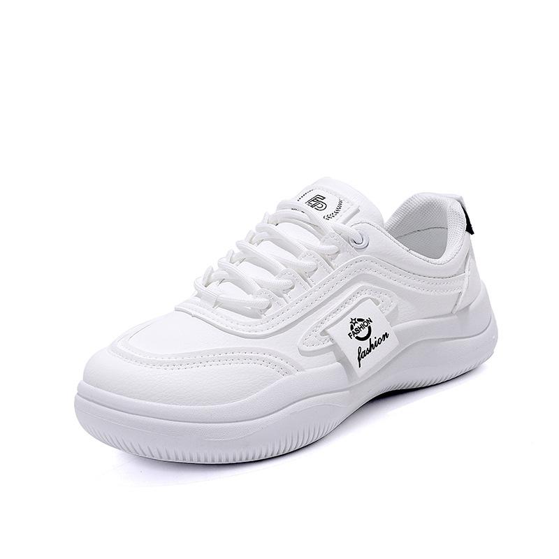 

2025 little white shoes children s spring new Korean version ins female students leisure sports versatile board shoes street shooting trend 40 білий