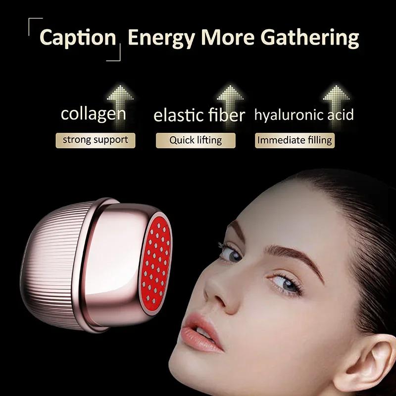 Microcurrent Facial Lifting Device Wrinkle Removal Instrument Anti Aging Deep Rejuvenation Vibrating Beauty Instrument Skin Care