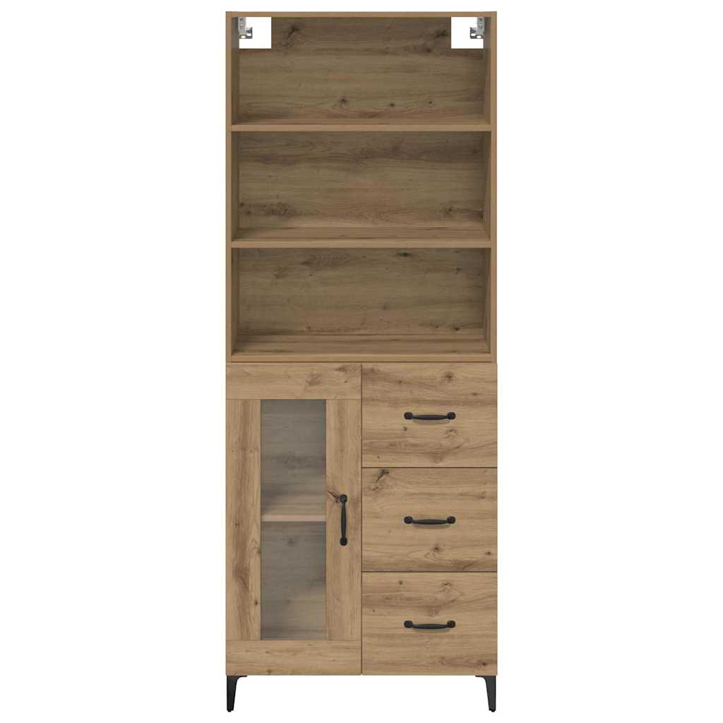 Highboard Artisan Oak 69.5 x 34 x 180 cm Engineered Wood