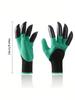 A pair of outdoor digging gloves, gardening and weeding gloves, wear-resistant and anti slip labor protection gloves, outdoor to