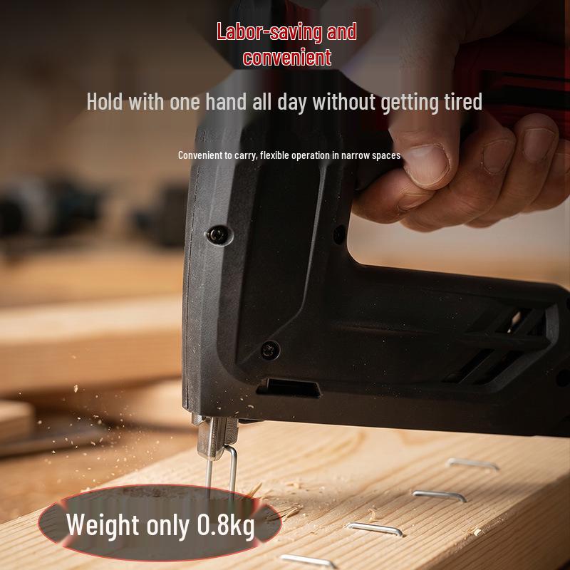 Rechargeable Dual-Use Electric Nail Gun for Home Woodworking