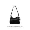 Women's Shoulder Bag Lightweight Gifts Handbag for Shopping Birthday Outdoor Black