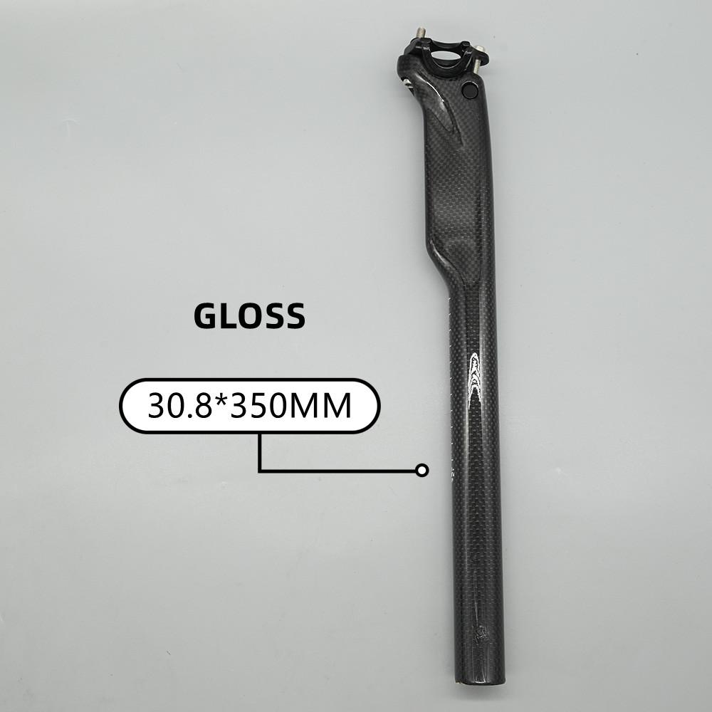 3K Matte Full Carbon Fiber Seatpost MTB Mountain Road Bike Cycling Seat Post Bicycle Parts 27.2/30.8/31.6x350/400MM