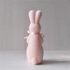 Holiday Decoration Soft Touching Bunnies Figurines Color Option Rabbit Ornament for Home and Party Table Decoration 1PC