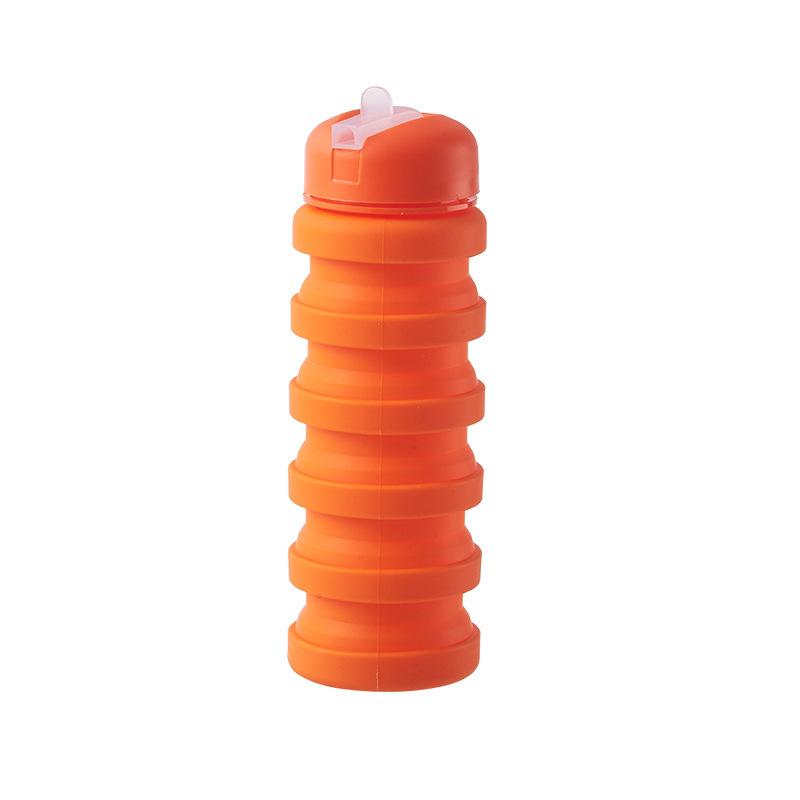 480Ml Creative Silicone Folding Cup Pot, Running Fitness Portable Water Cup, Outdoor Sports Water Cup