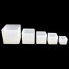 DIY Resin Silicone Mould Square Crystal Ornament Mould Cube Chocolate Cake Homemade Tools