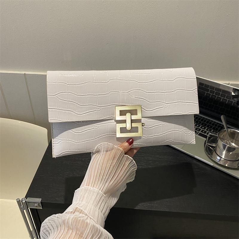 Casual Clutch Bag Women's Bag New Texture Niche Trend Clutch Bag New Bag Women's Fashion Simple Envelope Bag