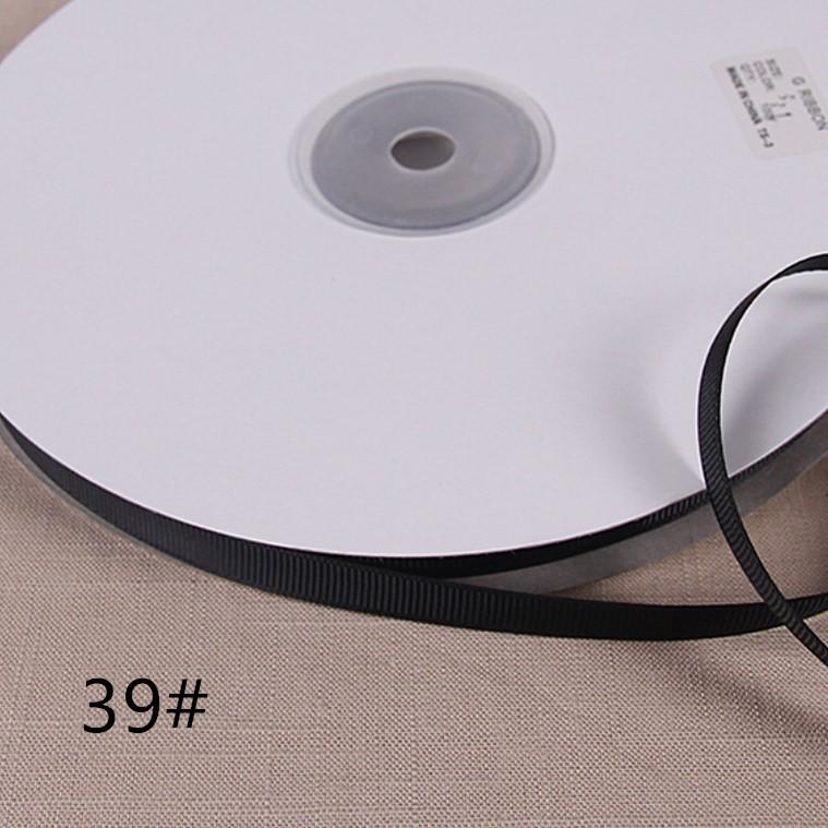 1cm High-Density Ribbed Ribbon for Bows, Gifts, Hair Accessories, and Wedding Décor