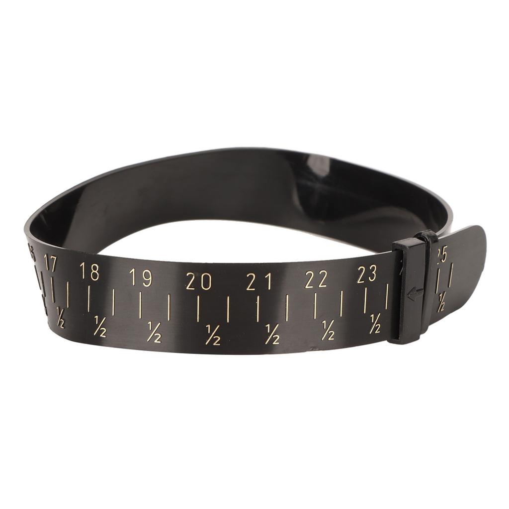 Bracelet Sizer Gauge 15‑25cm Dual Scale Wrist Belt Measure Plastic Measuring Tool