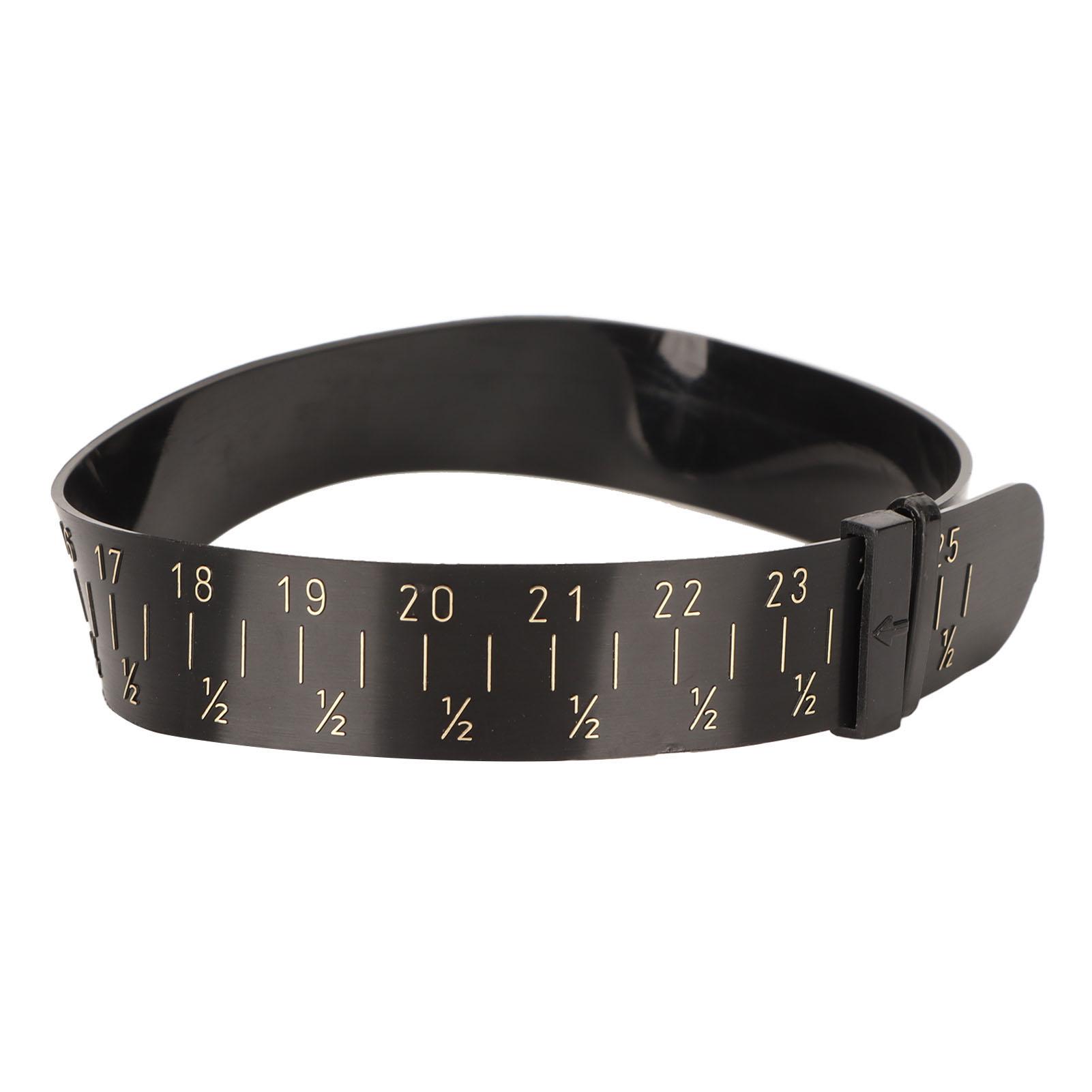 

Размер браслета 15-25 см Двойная шкала Измеритель ремня для запястья Пластиковый измерительный инструмент