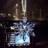 Car Rearview Mirror Pendant Car Interior Modeling Crystal Ball Ornaments Car Decoration Crystal Snowflake Car Ornaments