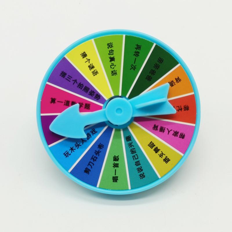 Funny Punishment Wheel Prank Game For Kids Parent Child Lucky Draw Prop