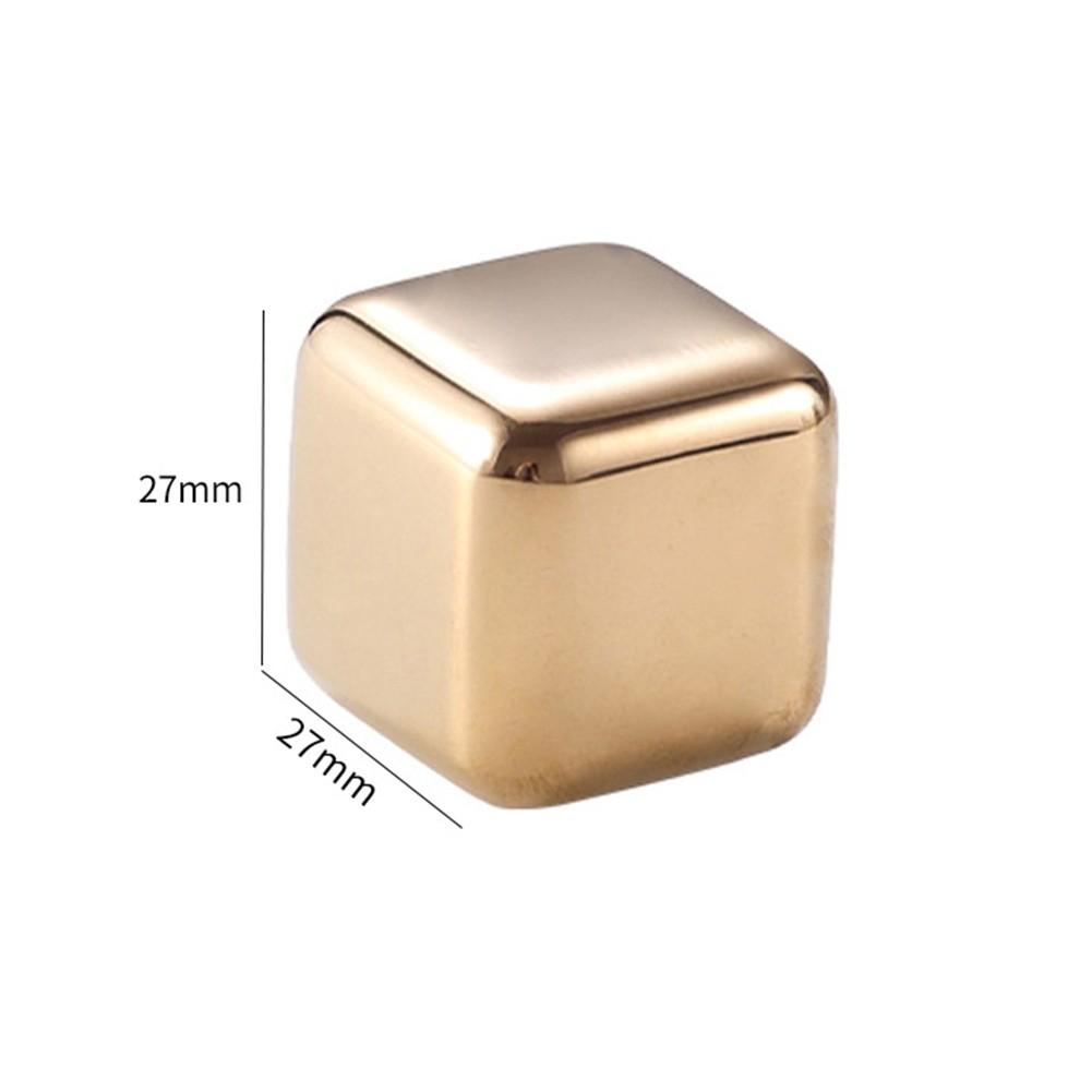 Premium Grade Stainless Steel Chilling Stones for Whiskey Wine Drink