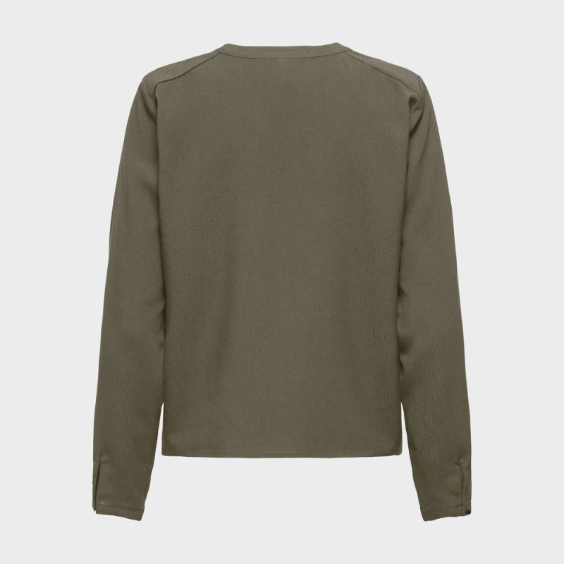 Chemisier col V lenia kalamata avec boutons Femme ONLY