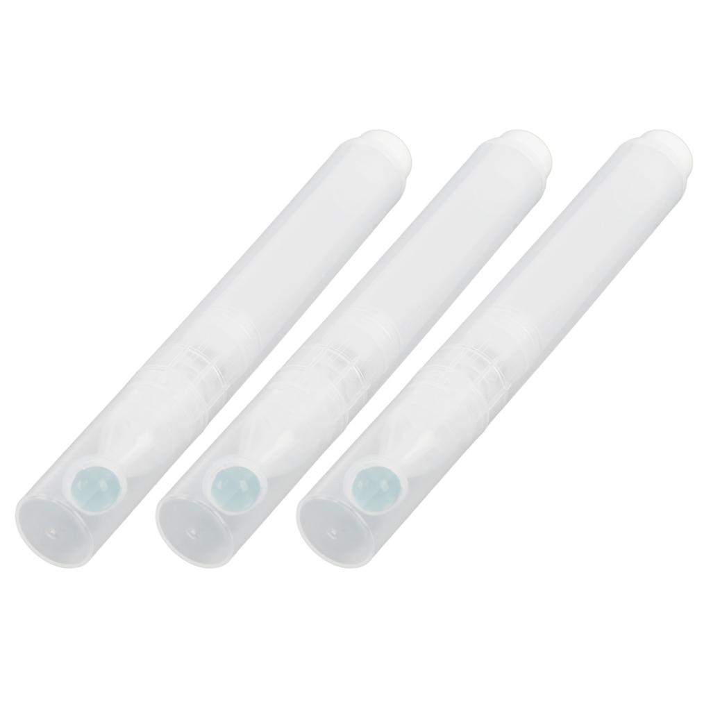 3 Stück 7 ml Leere Augencreme-Rollerflasche Augenserum Ätherisches Öl Behälter mit Rollkugel und Kappe