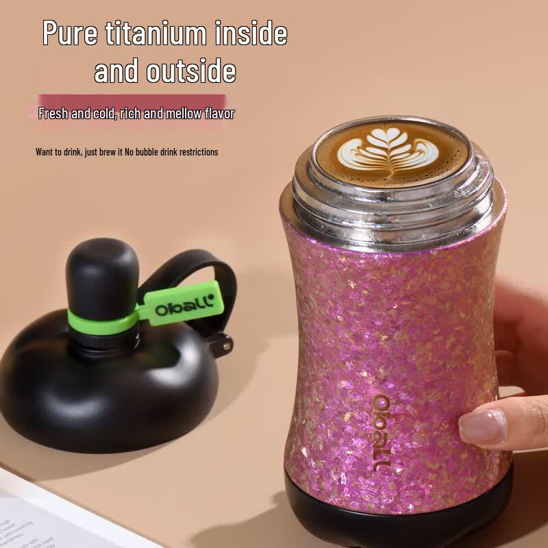 Oball Insulated Titanium Apple Cup