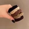 5pcs Hair Band Bold High Elastic Headband Headgear Hair Accessories Rubber Band Ins High Value Women's Hair Tie Hair Rope