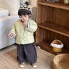 Children's autumn and winter clothing new children's clothing baby cotton jacket winter clothing boys thickened suit