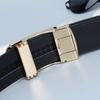Vier Jahreszeiten Verfügbar High-End Leder Automatische Schnalle Gürtel Legierung Herren Echtleder Gürtel Geprägtes Muster Hosengürtel