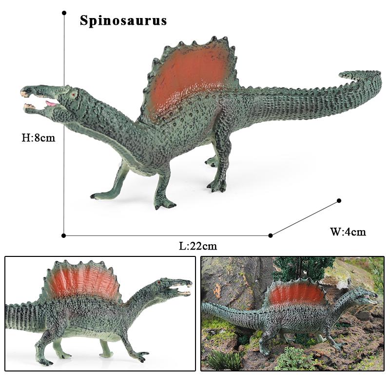 Oenux Dinosaurs World Brinquedo Savage Jurassic Indominus Rex Spinosaurus Triceratops Action Figures Collection Toy Kids Gift