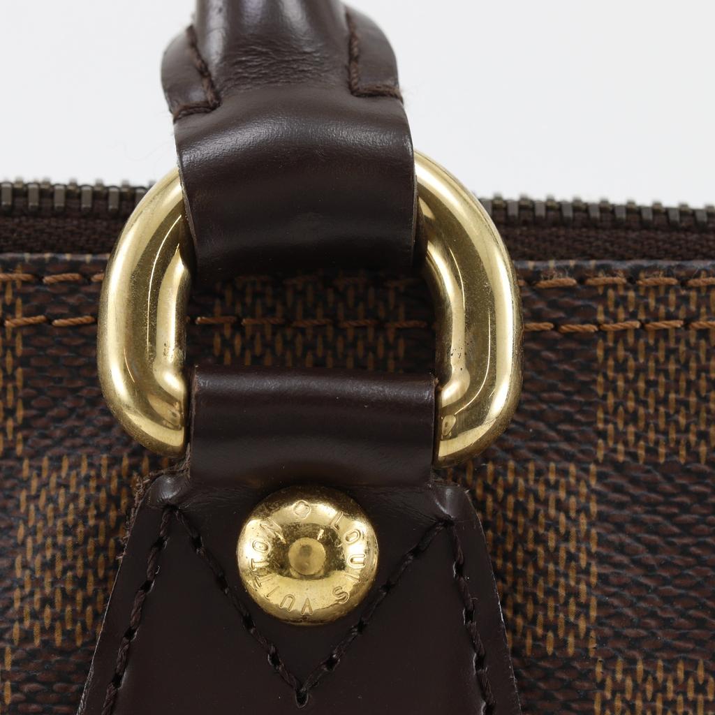 Louis Vuitton Saleya PM Handbag N51183 Brown Damier Canvas Women Used