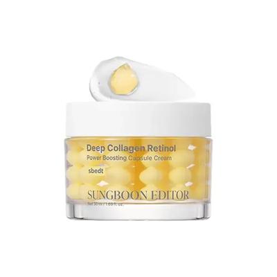 *renouvellement* Crème Capsules Booster Puissance Collagène Rétinol Profond 50ml