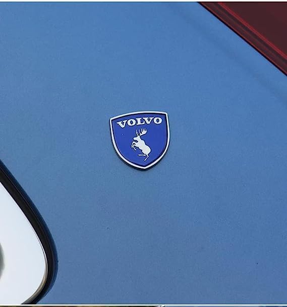 IASJKI Nálepka s emblémom auta pre Volvo XC60 S40 S60 S90 XC40 XC70 XC90 V40