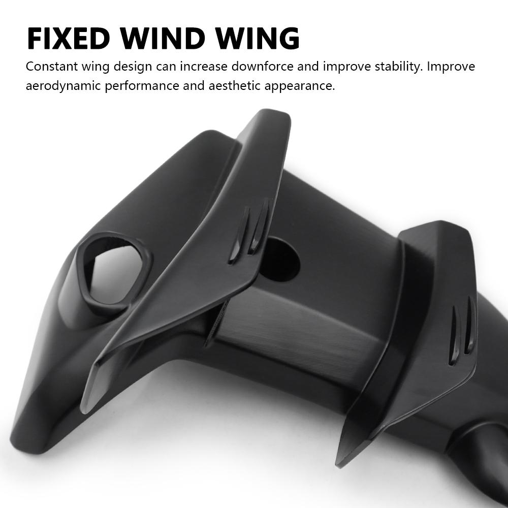 Für MT-10 2026 MT10 2025 2024 2023 2022 Winglet Aerodynamischer GP-Flügel Windabweiser Frontspoiler Motorradverkleidung Seitenflügel MT 10