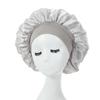 New Solid Satin Bonnet Sleep Hat Night Hair Care Shower Unisex Cap Styling Tool