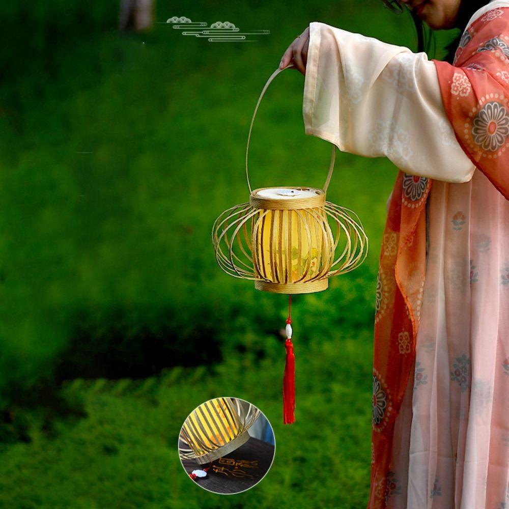 

Material Package Hand-held Hanging Lantern Glowing Mid-Autumn Children s Toys Festive Atmosphere style 1